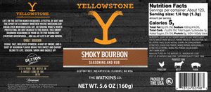 Yellowstone Smoky Bourbon, 5.6 Oz (Granules)