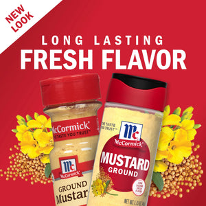 Mccormick Kosher Ground Mustard, 1.750 Oz Bottle