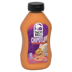 Taco Bell Creamy Chipotle Sauce, 12 Fl Oz Bottle