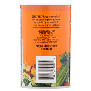 Louisiana Fish Fry Products Cajun Seasoning, 8 Oz Container. Perfect Season All Spice for Cooking.