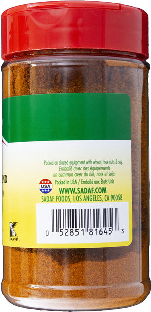 Sadaf  Mediterranean Seasoning, 5 Oz., in a Plastic Jar