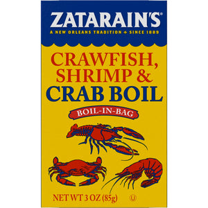 Zatarain'S Crawfish, Shrimp & Crab Boil, 3 Oz Box
