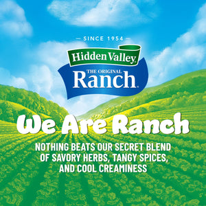 Hidden Valley Original Ranch Light Salad Dressing and Topping, 16 Ounce Bottle