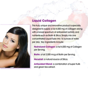 Applied Nutrition Liquid Collagen Drink Mix 4000 Mg., 30 Tubes
