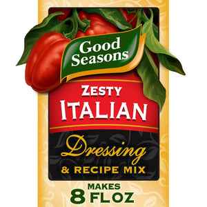 Good Seasons Zesty Italian Dressing & Recipe Seasoning Mix, 0.6 Oz Packet