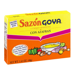 GOYA Sazon Azafran Seasoning 1.41 Oz