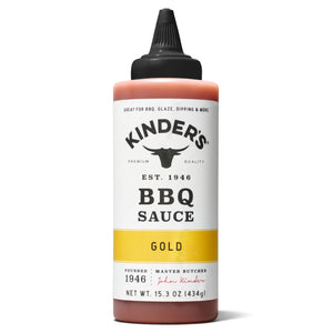 Kinder'S Sweet and Tangy Gold BBQ Sauce, 15.3 Oz Squeeze Bottle