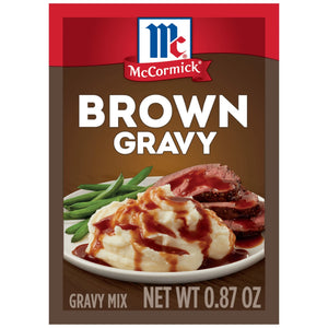 Mccormick No Artificial Flavors Brown Gravy Mix, 0.87 Oz Envelope