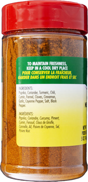 Sadaf  Mediterranean Seasoning, 5 Oz., in a Plastic Jar