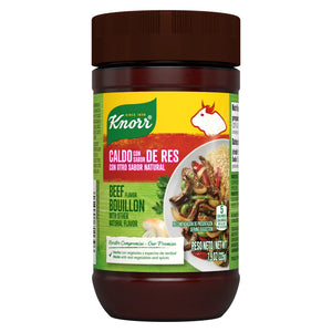 Knorr Granulated Beef Flavor Bouillon Ground, 7.9 Oz Jar