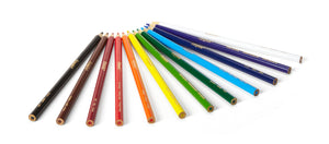 Crayola Colored Pencil Set, 12 Ct, Back to School Supplies for Kids, Classroom Supplies, Teacher Gift