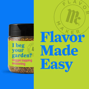 Mccormick Flavor Maker Veggie Topping Seasoning, 5 Oz Jar