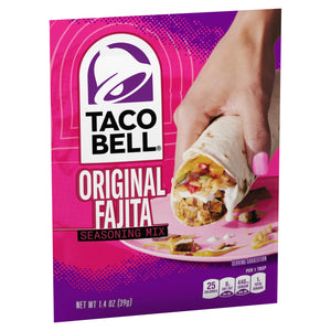 Taco Bell Original Fajita Seasoning Mix, 1.4 Oz Packet