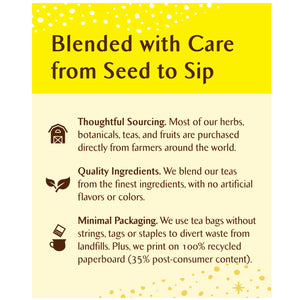 Celestial Seasonings Caffeine-Free Lemon Honey Drop Herbal Tea Bags (16 Count)