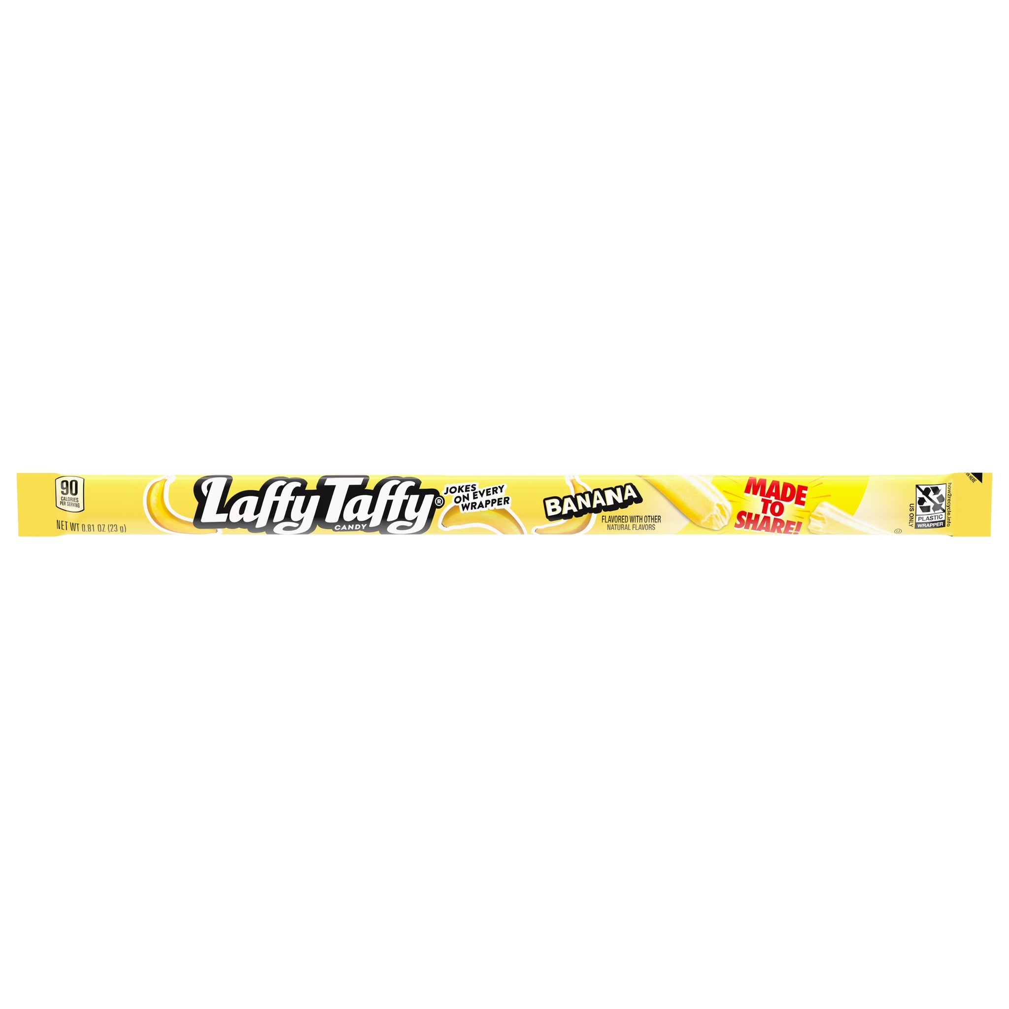 Laffy Taffy Banana Candy 0.81 Oz
