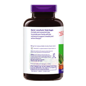 Natrol Juicefestiv Daily Fruit & Veggie, 240 Capsules
