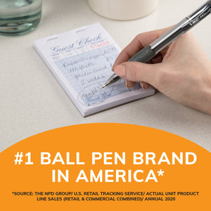 BIC Glide Bold Retractable Ball Pen, Black, 1.6Mm Bold Point, 12 Pack