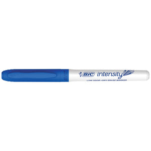 BIC Intensity Blue Low Odor Dry Erase Markers, Fine Tip, 12-Count Pack