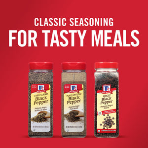 Mccormick Non-Gmo Kosher Pure Ground Black Pepper, 16 Oz Bottle