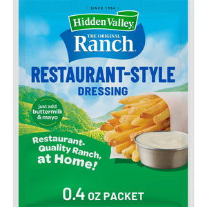 Hidden Valley Gluten Free Buttermilk Ranch Salad Dressing and Seasoning Mix, 0.4 Oz