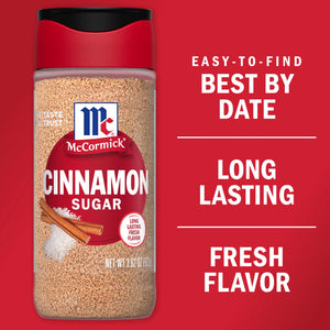 Mccormick Non-Gmo Kosher Cinnamon Sugar, 3.620 Oz Bottle