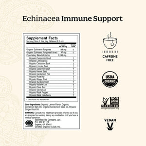 (2 Pack) Yogi Tea Echinacea Immune Support, Organic Herbal Tea Bags, 16 Count