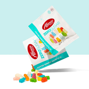 (2 Pack) Albanese 12 Flavor Zero Sugar Gummi Bears, 3.5 Oz, Regular Size