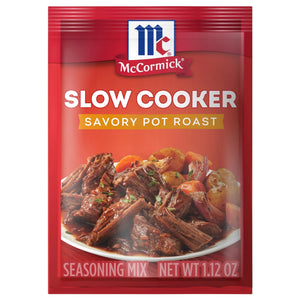 Mccormick Savory Slow Cooker Pot Roast Seasoning Mix, 1.3 Oz Envelope