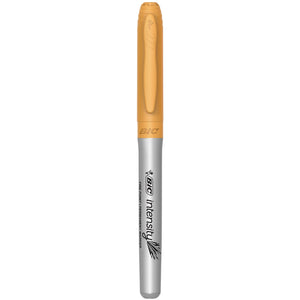 BIC Intensity Permanent Marker, Fine Point, Adobe Orange, Single Marker