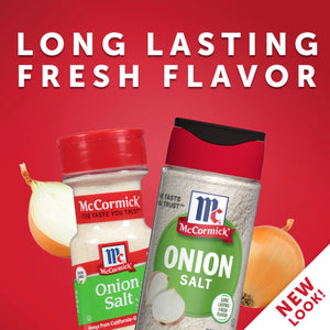 Mccormick Kosher Onion Salt, 5.12 Oz Bottle