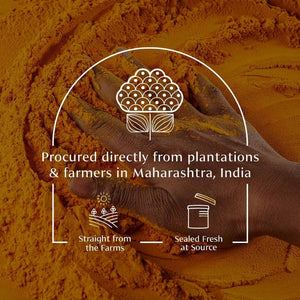 VAHDAM, Organic Turmeric Powder (2.47Oz) Gluten-Free, Single Origin Spice, Direct from Source