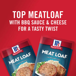 (2 Pack) Mccormick Meat Loaf Seasoning Mix, 1.5 Oz Envelope