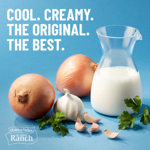 2 Pack Hidden Valley Original Gluten Free Original Ranch Salad Dressing and Seasoning Mix, 1 Oz,