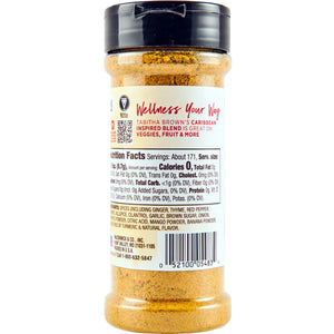 Mccormick Salt Free Sunshine by Tabitha Brown All Purpose Seasoning, 4.25 Oz Bottle