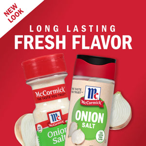 Mccormick Kosher Onion Salt, 5.12 Oz Bottle