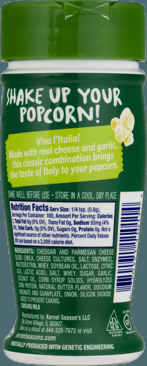Kernel Season'S Garlic Parmesan Popcorn Seasoning, 2.85 Oz