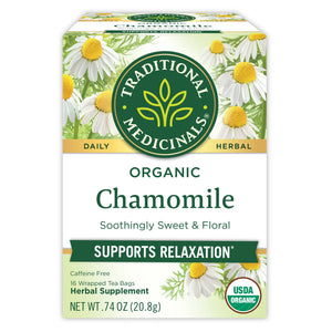 Traditional Medicinal Chamomile, Herbal Tea Bags, 16 Count