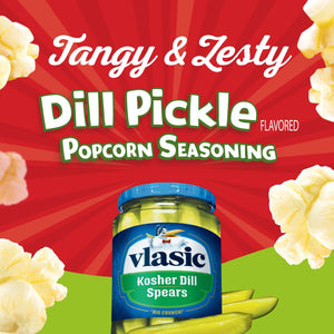 Orville Redenbacher'S Vlasic Dill Pickle Flavored Popcorn Seasoning, 2.6 Oz.