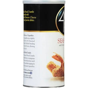 4C Seasoned Bread Crumbs, 15 Oz Canister