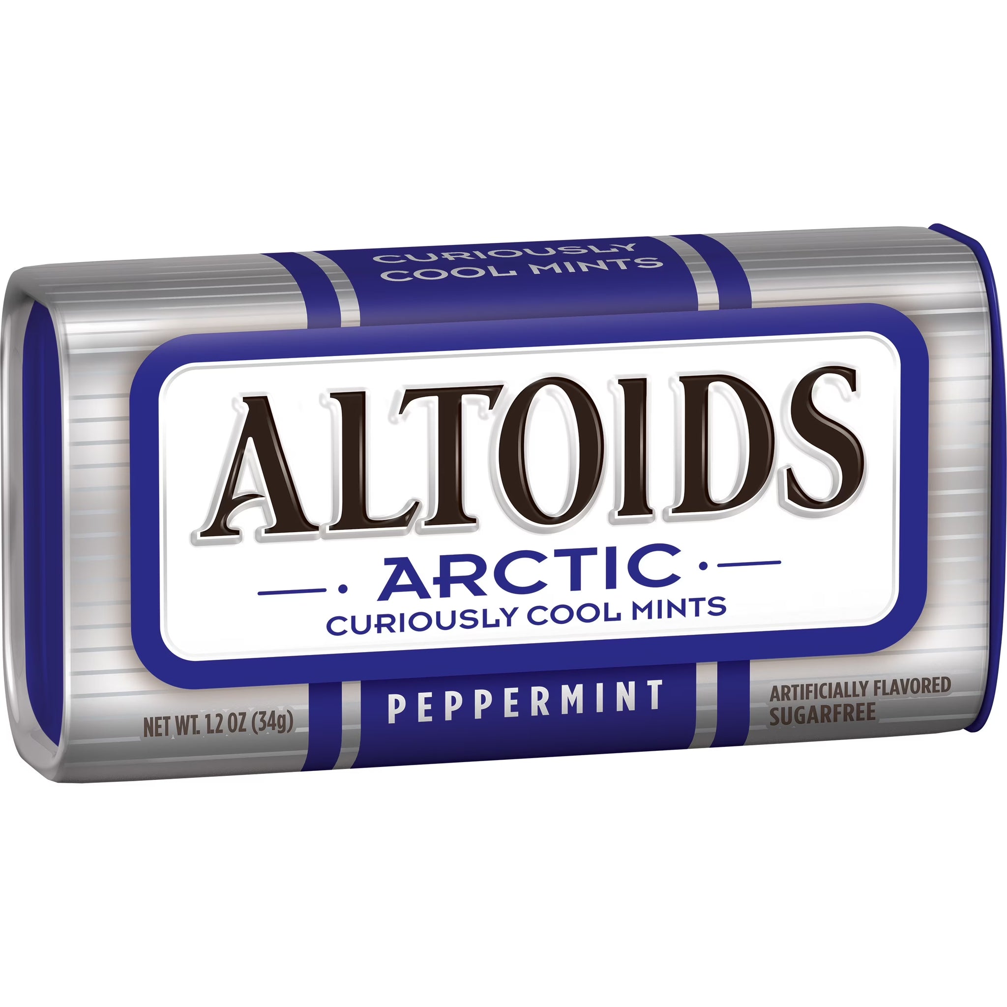 Altoids Arctic Peppermint Sugar Free Breath Mints - 1.2Oz Tin