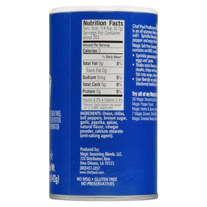 Chef Paul Prudhomme Magic Salt Free Seasoning, 5 Oz