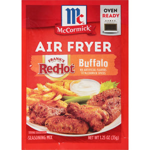 Mccormick No Artificial Flavors Air Fryer Buffalo Seasoning Mix, 1.25 Oz Envelope