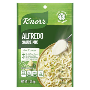 Knorr Creamy Alfredo Pasta Sauce Mix, 1.6 Oz Regular Pouch