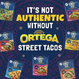 Ortega Street Taco Seasoning Mix, Carne Asada, 1 Ounce