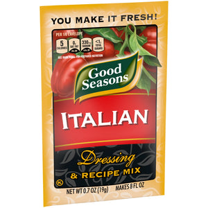 Good Seasons Italian Dressing & Recipe Seasoning Mix, 0.7 Oz Packet