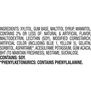 Ice Breakers Flavor Shifters Wintergreen to Coolmint Flavored Sugar Free Chewing Gum, Bottle 3.24 Oz, 40 Pieces