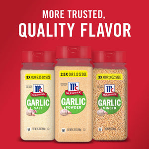 Mccormick Kosher Garlic Powder, 8.75 Oz Bottle