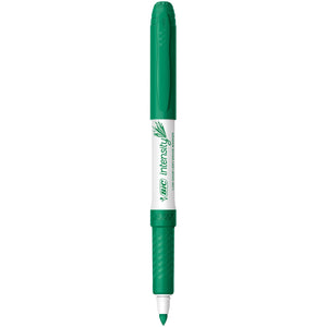 BIC Intensity Green Low Odor Dry Erase Markers, Fine Tip, 12-Count Pack