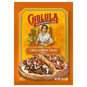 Cholula Chili Garlic Mild Taco - Mild Recipe Mix, 1 Oz Envelope