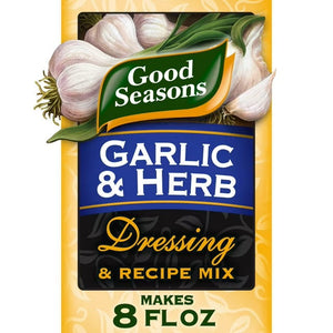 Good Seasons Garlic & Herb Dressing & Recipe Seasoning Mix, 0.75 Oz Packet